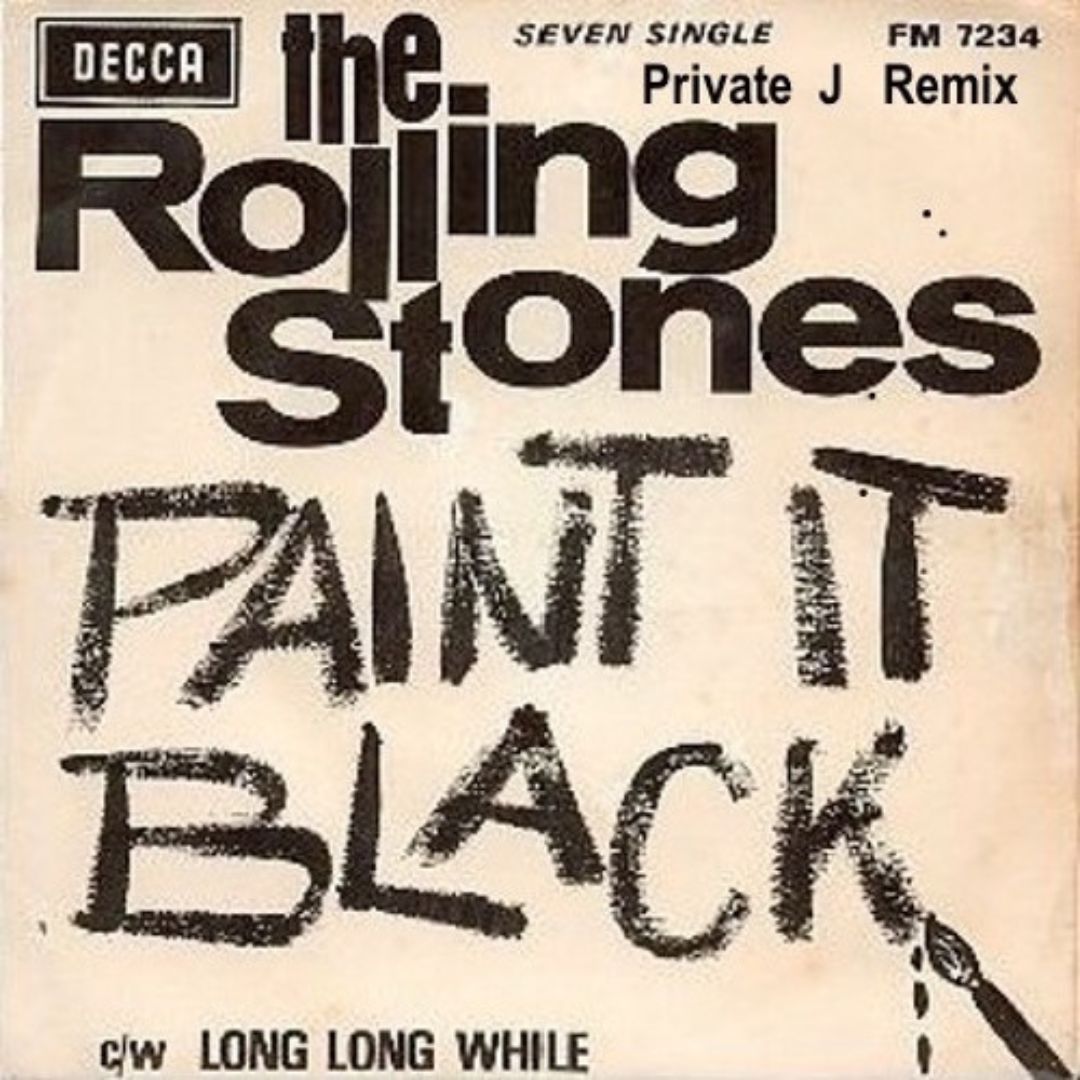Paint Tt Black - Rolling Stones